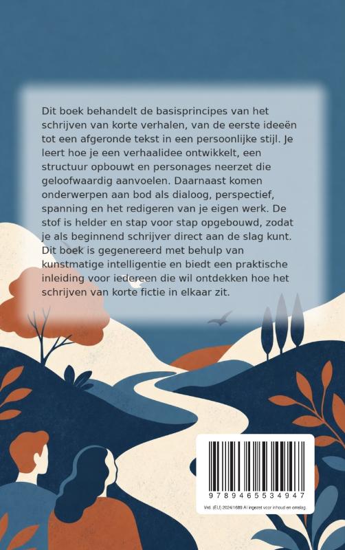 Achterkant van Korte verhalen schrijven