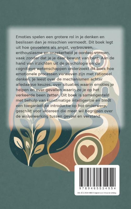 Achterkant van Hoe emoties je denken sturen