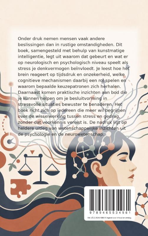 Achterkant van Waarom we slechte beslissingen nemen onder druk