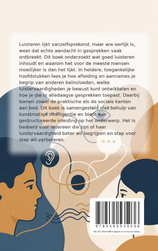 Achterkant van Beter leren luisteren