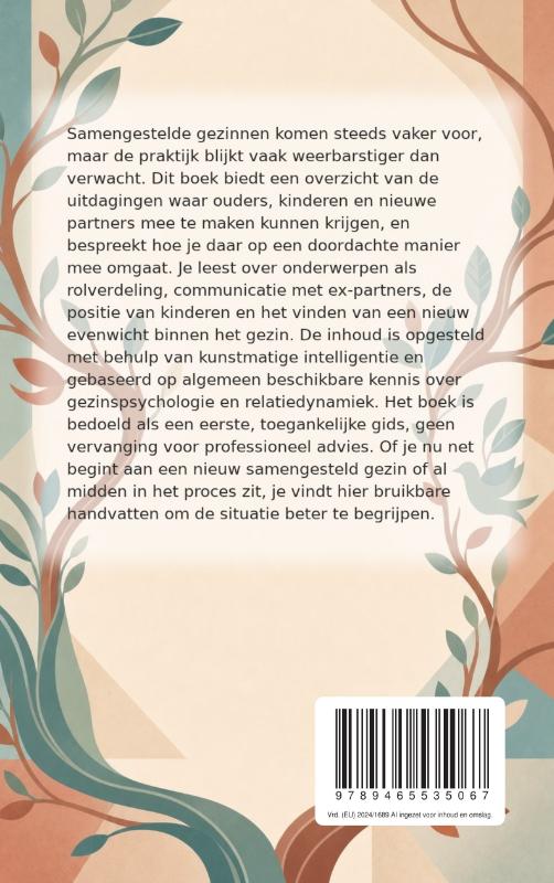 Achterkant van Een nieuw samengesteld gezin laten slagen