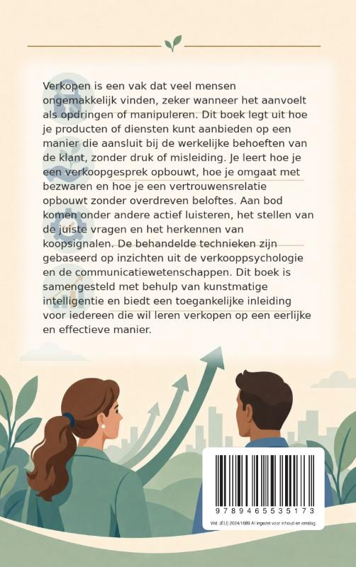 Achterkant van Verkopen zonder opdringerig te zijn