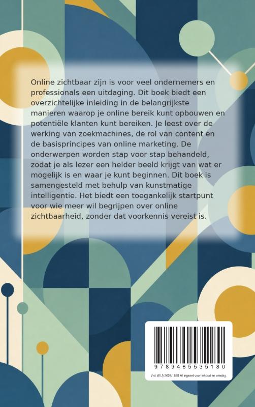 Achterkant van Online zichtbaar worden