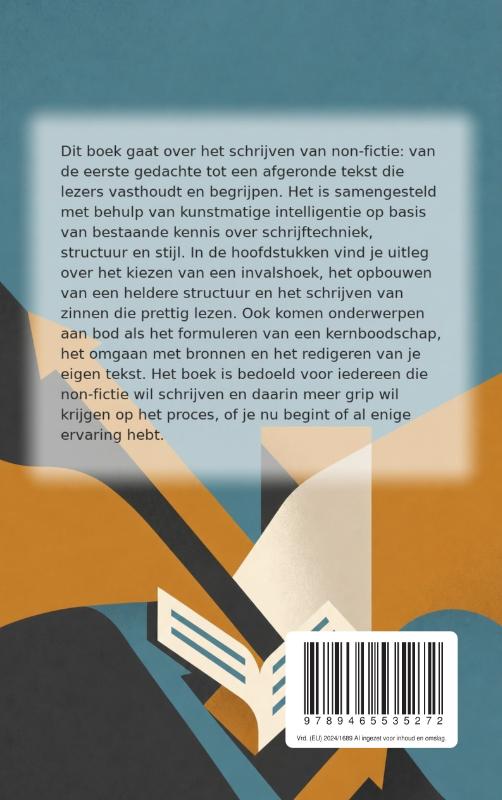 Achterkant van Non-fictie schrijven die mensen lezen