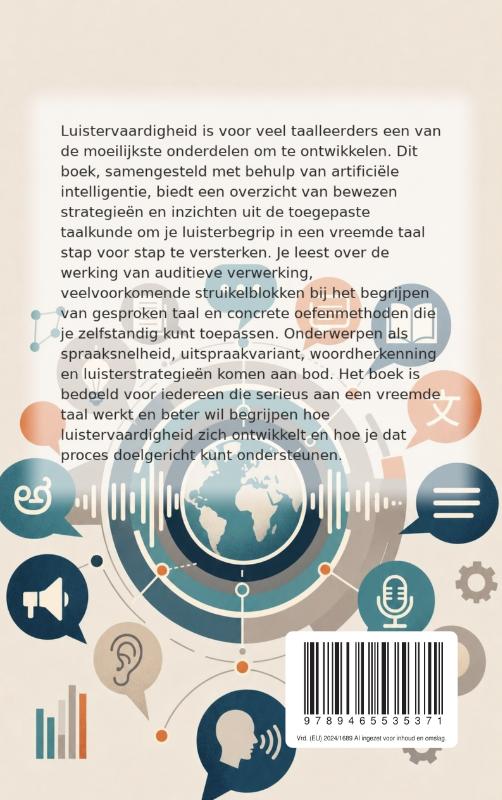 Achterkant van Luistervaardigheid in een vreemde taal verbeteren