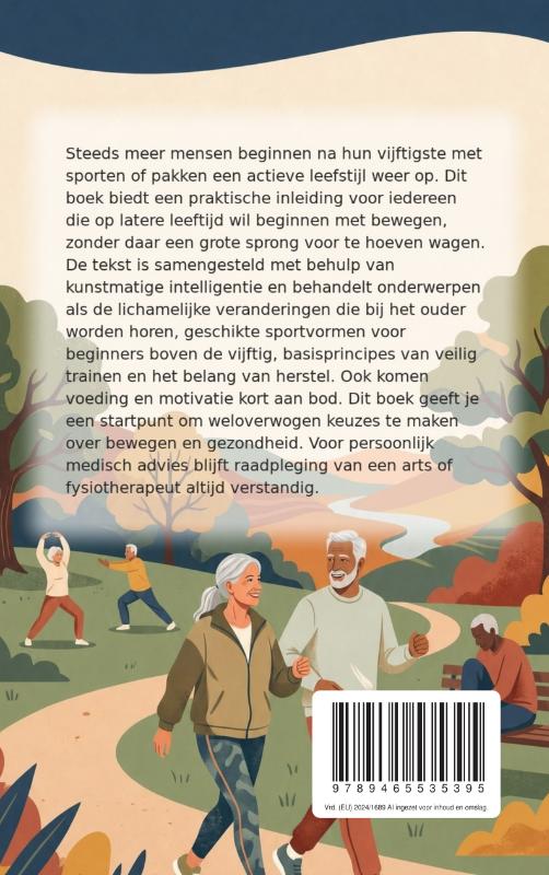 Achterkant van Beginnen met sporten op latere leeftijd