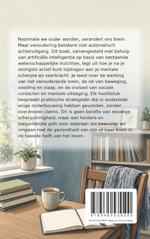 Achterkant van Mentaal scherp blijven op latere leeftijd