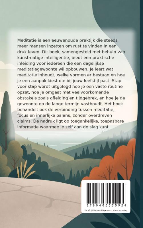 Achterkant van Een dagelijkse meditatiegewoonte opbouwen