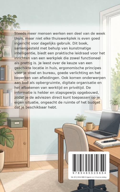 Achterkant van Een fijne werkplek thuis creëren