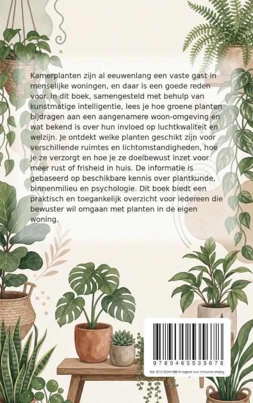 Achterkant van Planten in huis voor sfeer en gezondheid
