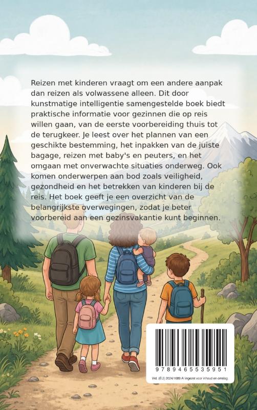 Achterkant van Reizen met kinderen
