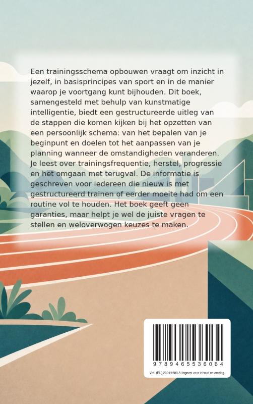 Achterkant van Een trainingsschema opbouwen dat werkt