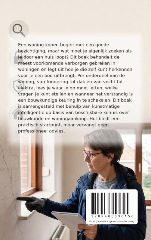 Achterkant van Een woning bezichtigen met een scherp oog