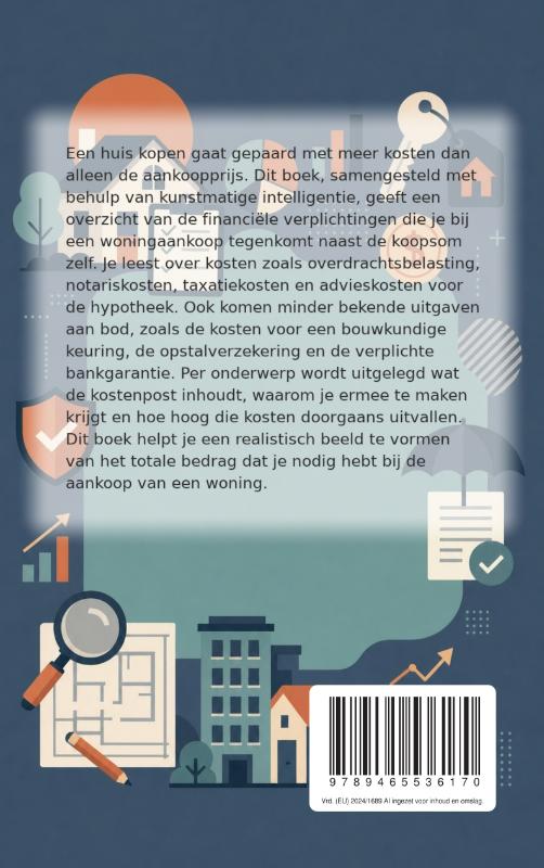 Achterkant van Verborgen kosten bij het kopen van een huis