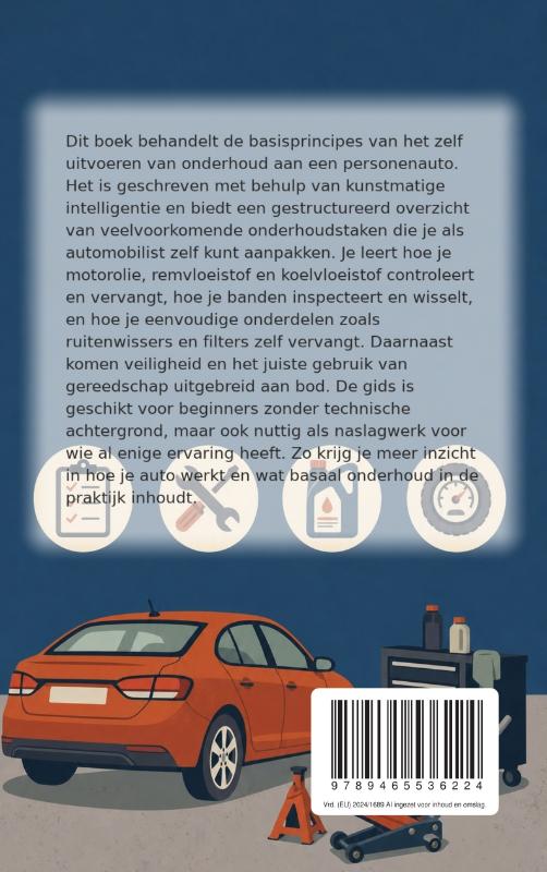 Achterkant van Basisonderhoud aan je auto zelf doen