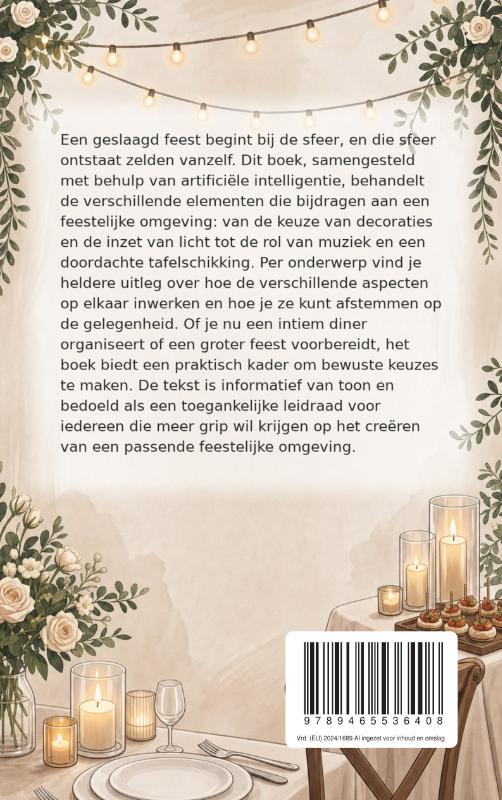 Achterkant van Een feestelijke sfeer creëren
