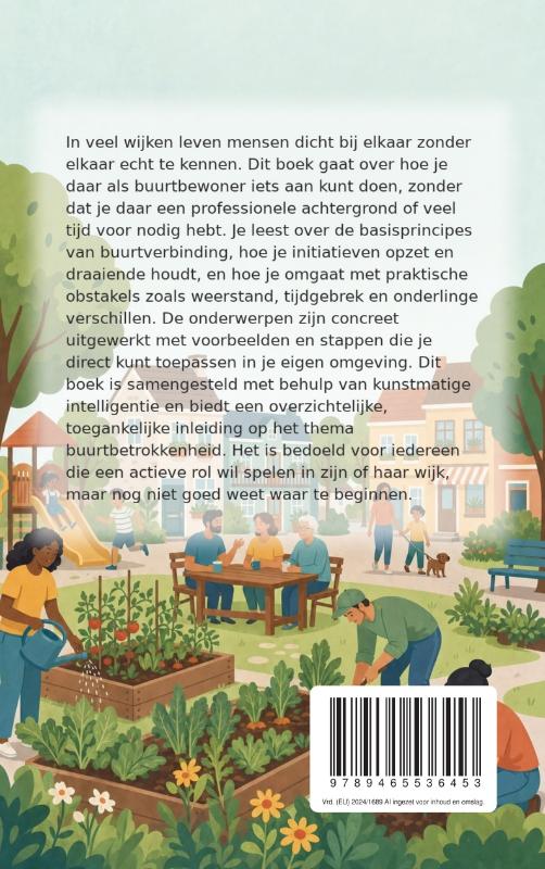 Achterkant van Het verschil maken in je buurt