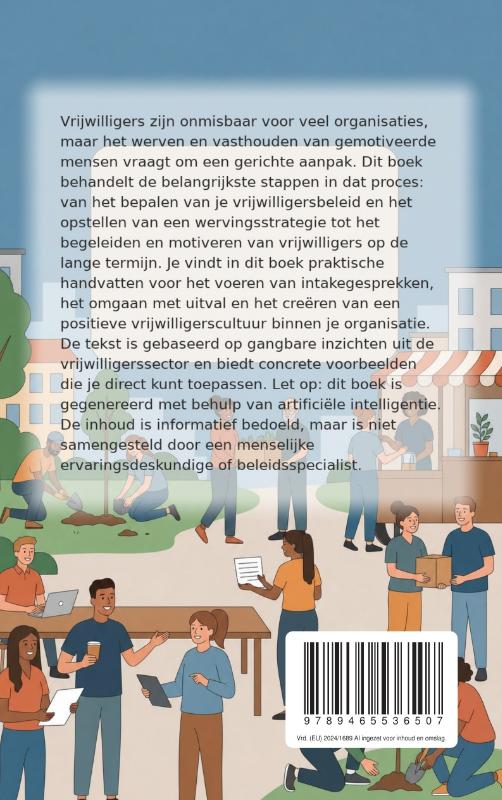 Achterkant van Vrijwilligers werven en motiveren