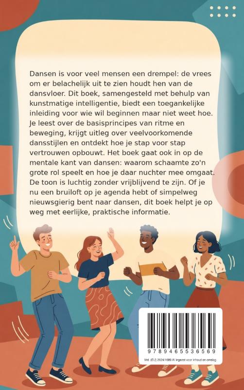 Achterkant van Dansen voor wie denkt dat hij het niet kan