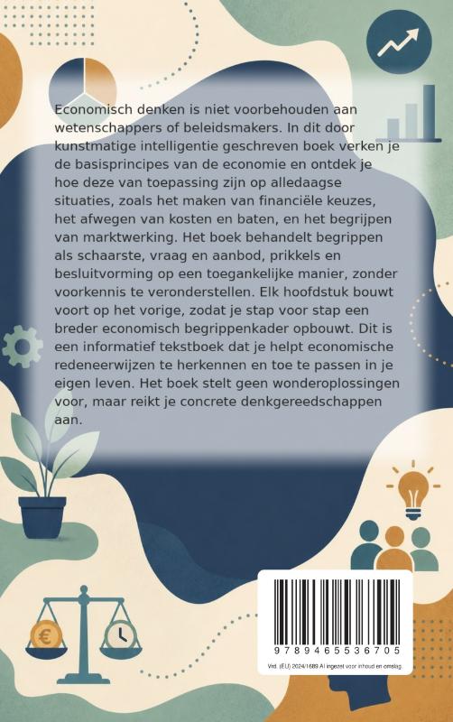 Achterkant van Economisch denken voor betere keuzes