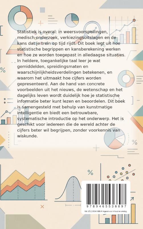 Achterkant van Statistiek in het dagelijks leven
