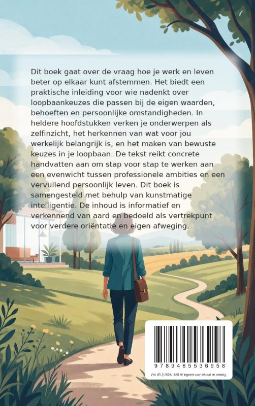 Achterkant van Je loopbaan afstemmen op een vol leven