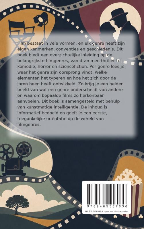 Achterkant van Verschillende filmgenres begrijpen