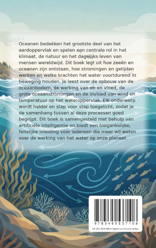 Achterkant van Hoe zeeën en getijden werken