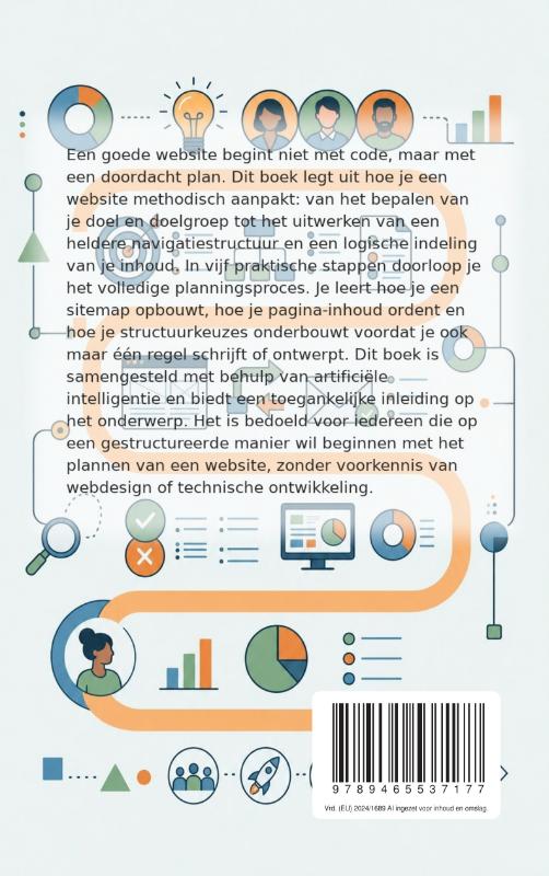 Achterkant van Een website plannen en structureren