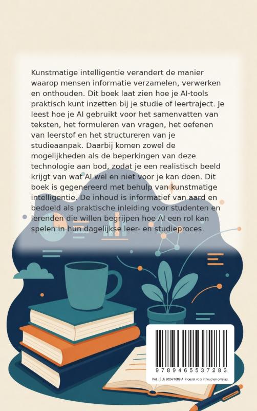Achterkant van AI als hulp bij leren en studeren