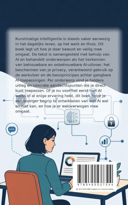Achterkant van Veilig en verstandig omgaan met AI