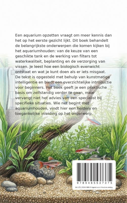 Achterkant van De basis van het aquariumhouden
