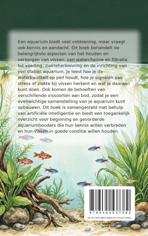 Achterkant van Vissen verzorgen en gezond houden