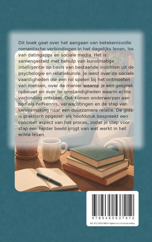Achterkant van Liefde vinden in het echte leven