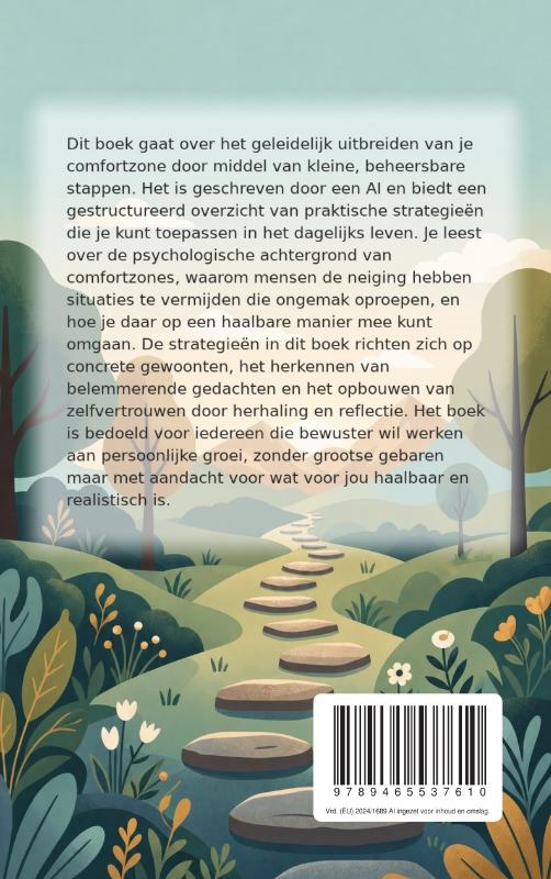 Achterkant van Je comfortzone vergroten met kleine stappen