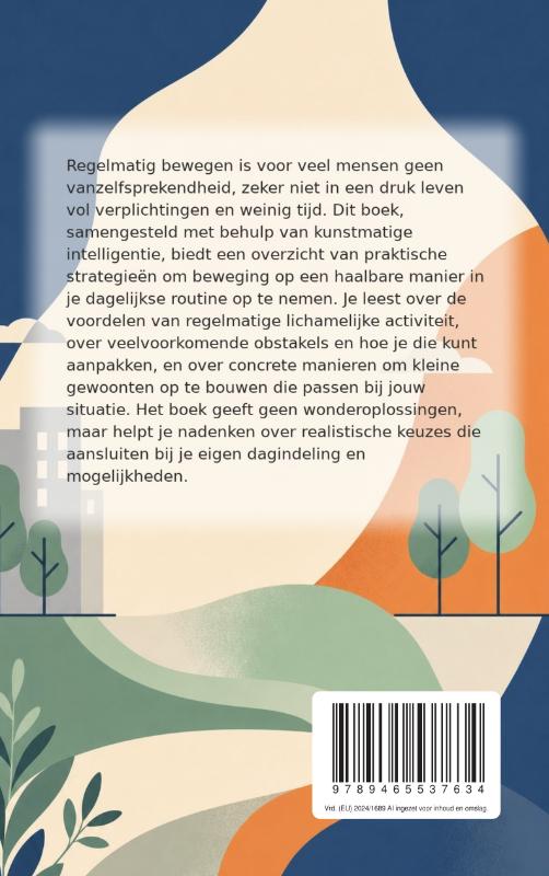 Achterkant van Beweging een vast onderdeel van je dag maken