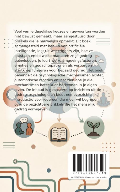Achterkant van Triggers herkennen die je gedrag sturen