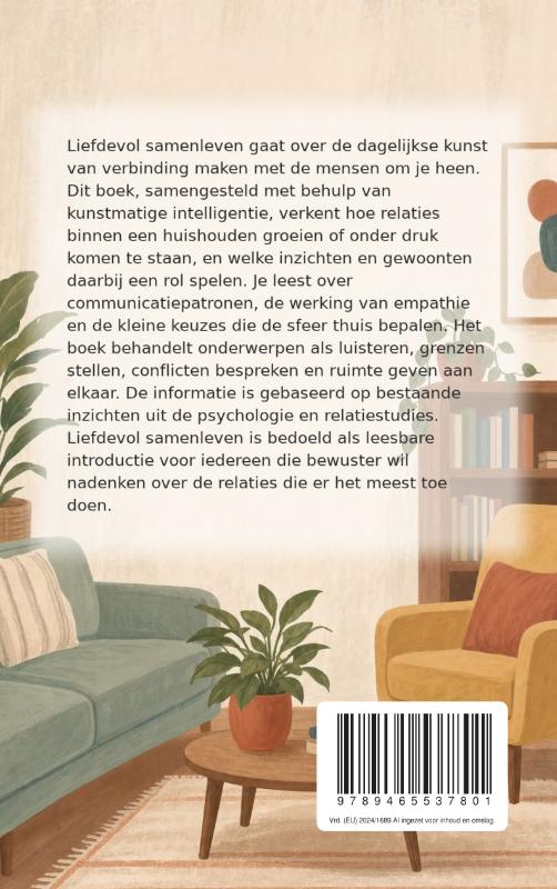 Achterkant van Liefdevol samenleven