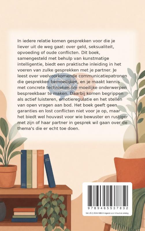 Achterkant van Praten over moeilijke onderwerpen met je partner