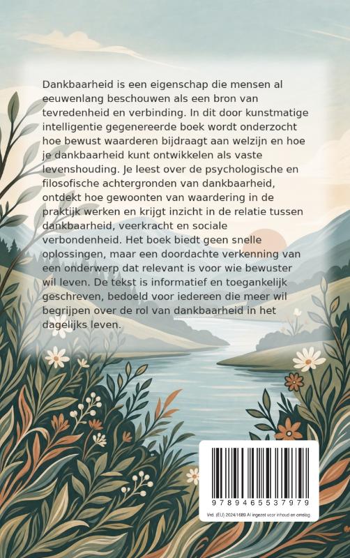 Achterkant van Dankbaarheid als levenshouding