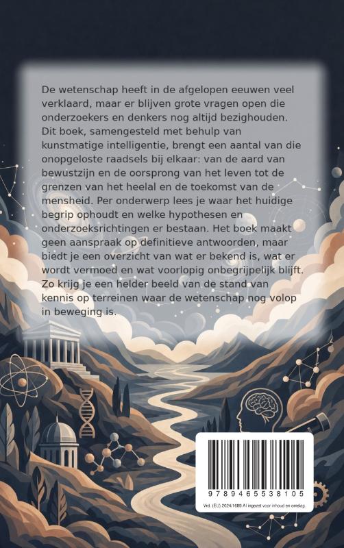 Achterkant van Wat we (nog) niet weten over de wereld