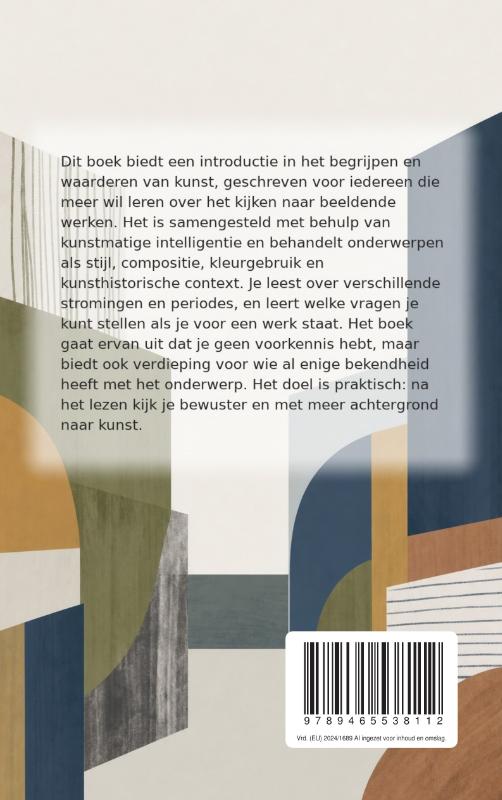 Achterkant van Kunst begrijpen en waarderen