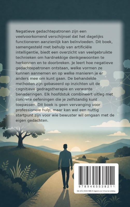 Achterkant van Negatieve gedachtepatronen doorbreken