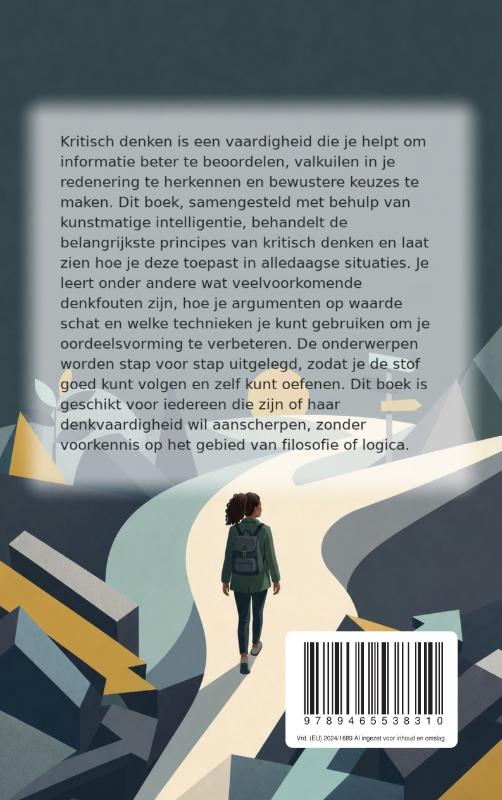 Achterkant van Kritisch denken in het dagelijks leven