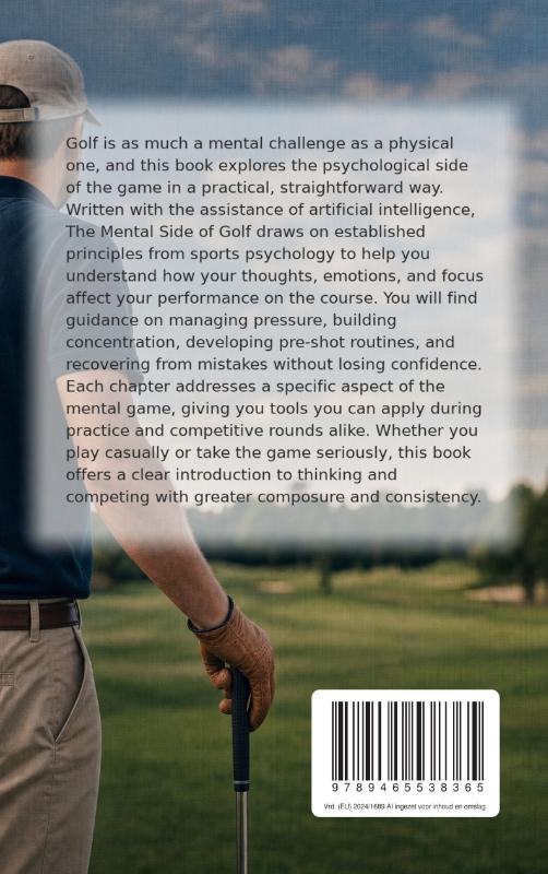 Achterkant van The Mental Side of Golf