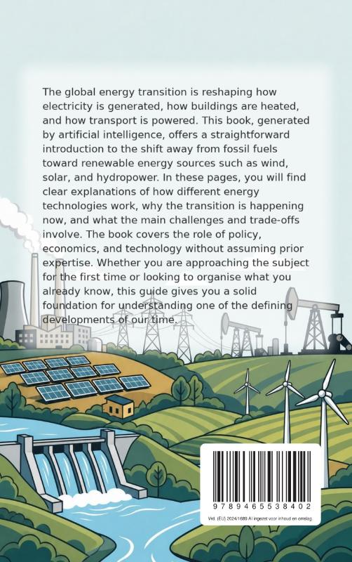 Achterkant van The Energy Transition Explained
