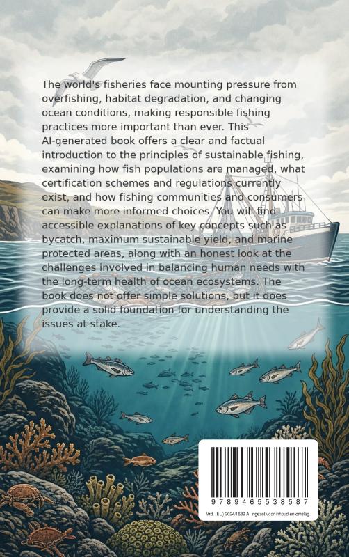 Achterkant van Responsible and Sustainable Fishing