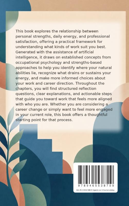 Achterkant van Work That Suits You and Gives You Energy
