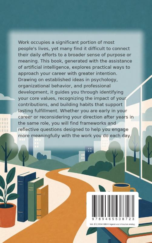 Achterkant van Contributing Meaningfully Through Your Work
