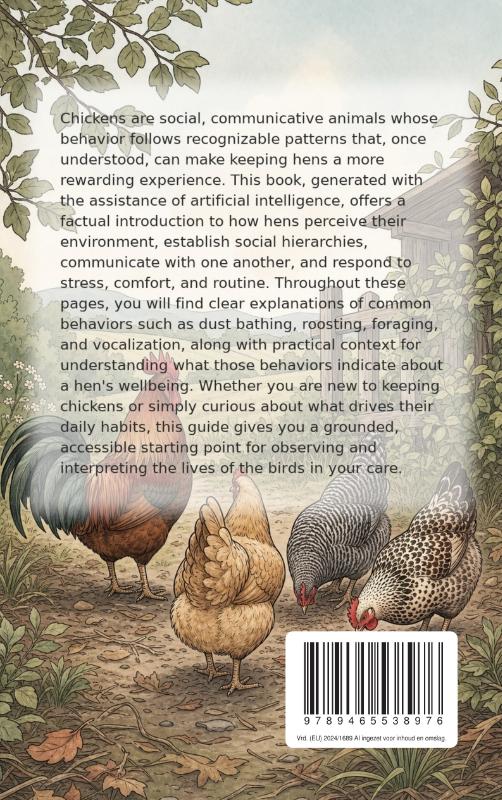Achterkant van Understanding Chicken Behavior